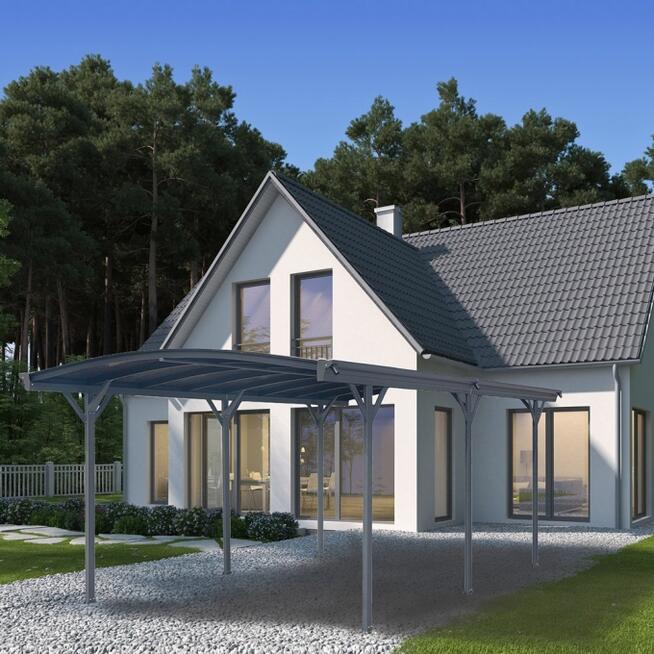 HOME-DELUXE Wiata zadaszenie garażowe aluminium NOWOŚĆ!