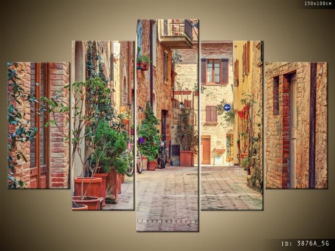 OBRAZY, Stara alejka w Toskanii, Canvas, Obrazy na płótnie