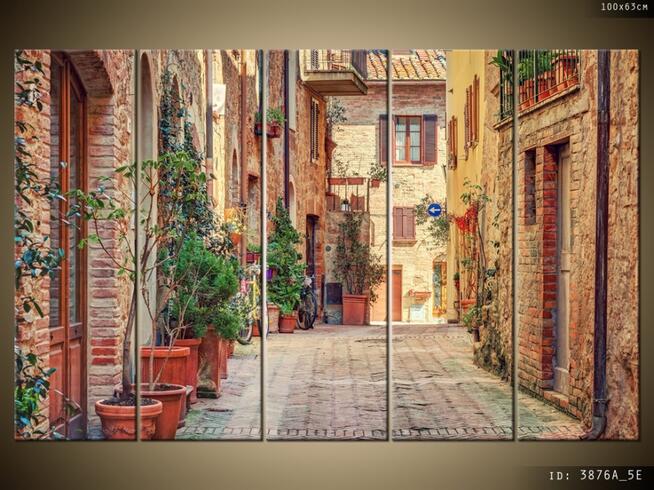 OBRAZY, Stara alejka w Toskanii, Canvas, Obrazy na płótnie