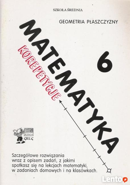 Matematyka - Korepetycje 6.