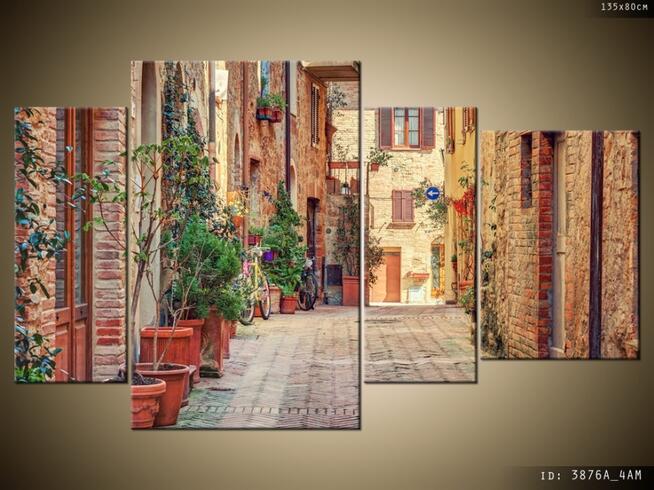 OBRAZY, Stara alejka w Toskanii, Canvas, Obrazy na płótnie