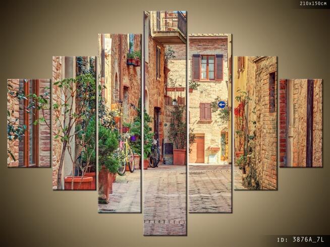 OBRAZY, Stara alejka w Toskanii, Canvas, Obrazy na płótnie