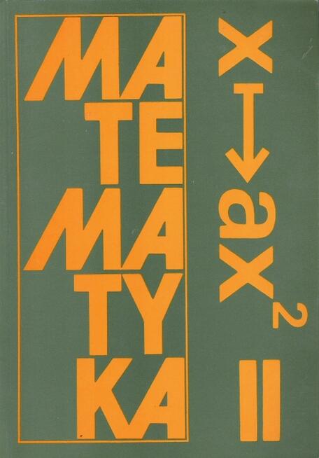 Matematyk II - J. Anusiak.