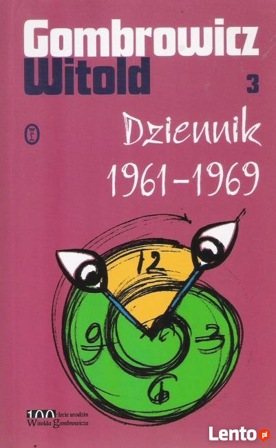 Dziennik 1961-69 - W. Gombrowicz.