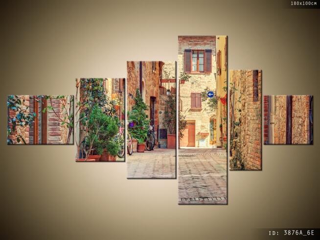 OBRAZY, Stara alejka w Toskanii, Canvas, Obrazy na płótnie