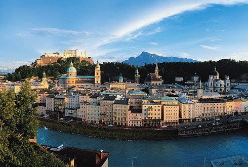 Salzburg i Alpy