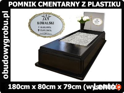 Pomnik z plastiku, pomnik cmentarny z tworzywa sztucznego