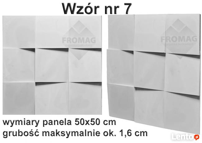 PANEL ŚCIENNY DEKORACYJNY panele 3d płytki gipsowe kasetony