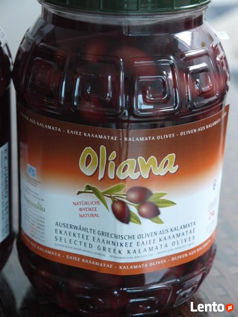 Greckie MAMUT OLIWKI CZARNE/ ZIELONE bez lub z pestką 2 kg W
