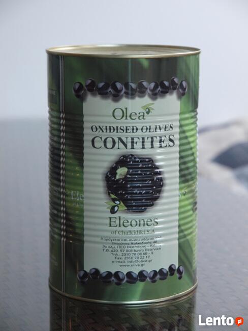 Greckie oliwki Kalamata 2kg z/bez pestki czarne-fioletowe wi