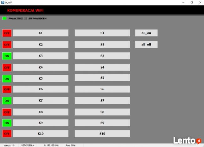 Programowalny sterownik inteligentne sterowanie WiFi Android