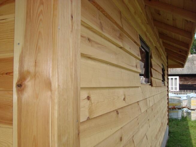 GARAŻ DREWNIANY dom domek wiata drewna 2 drewutnie