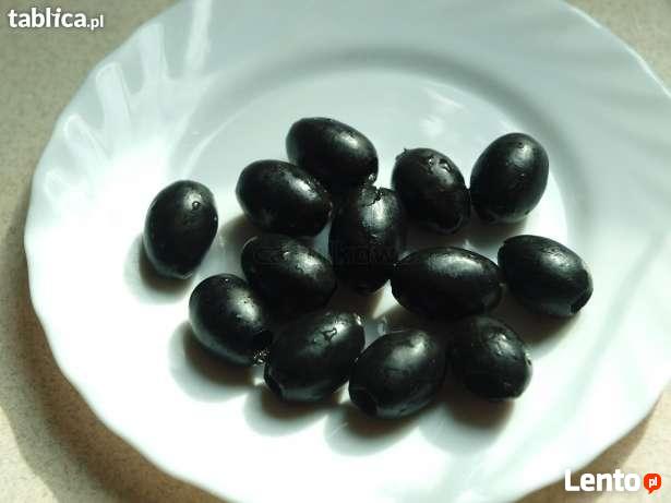 Greckie oliwki Kalamata 2kg z/bez pestki czarne-fioletowe wi