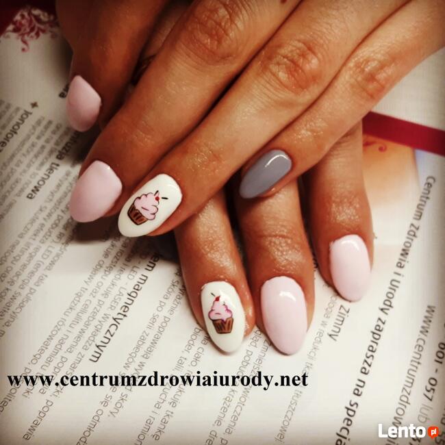 PRZEDŁUŻANIE PAZNOKCI ŻELEM