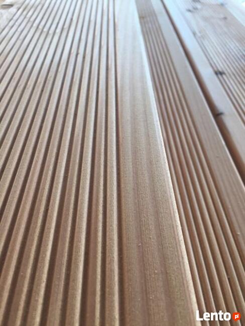 Deska Tarasowa modrzewiowa ryflowana sucha PRODUCENT