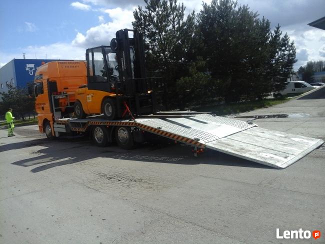 TRANSPORT DOMKÓW HOLENDERSKICH, MOBILNYCH, CIĄGNIK ROL,