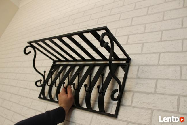 wieszak scienny do przedpokoju stylowy wieszak