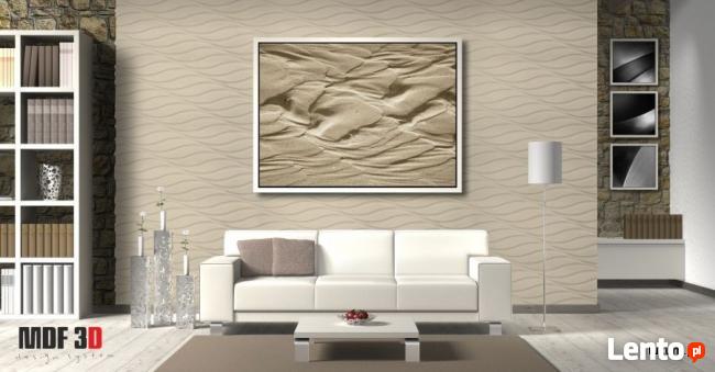 Panele 3D Panele ścienne MDF 3D Panele frezowane Luxum
