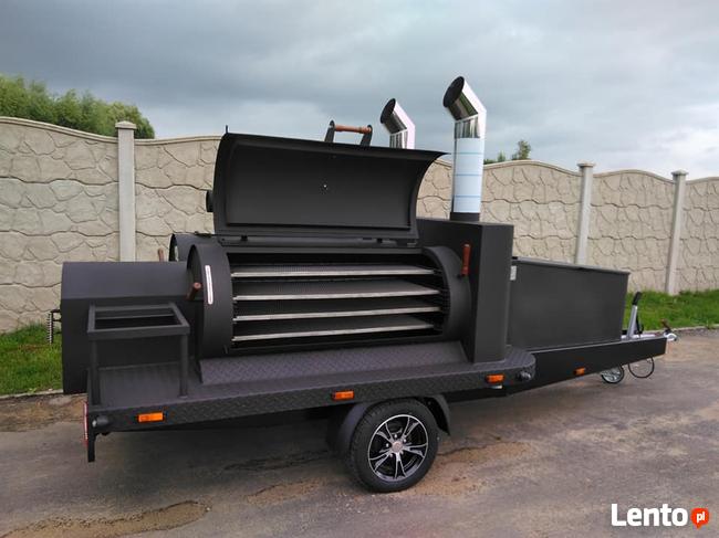 grill smoker trailer bbq grill na przyczepie Texas 4 XXL