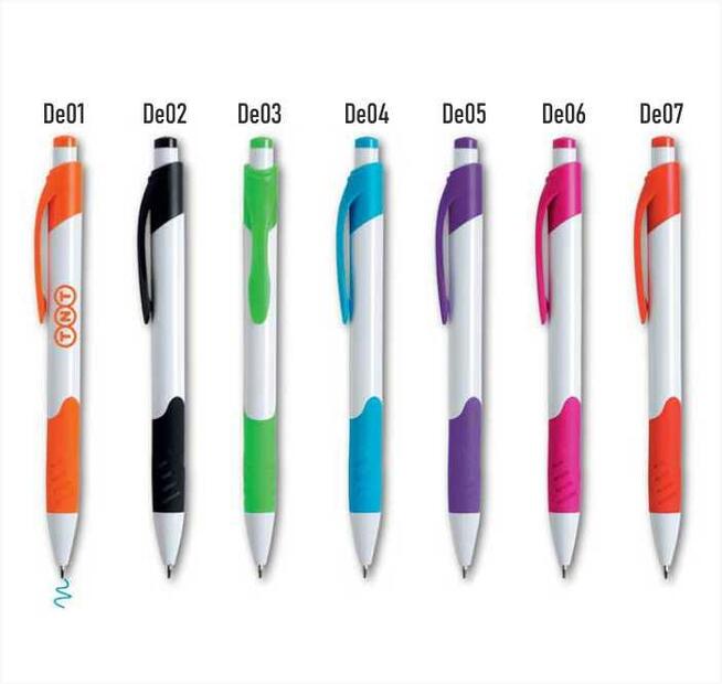 długopis reklamowy z kolorowym nadrukiem UV
