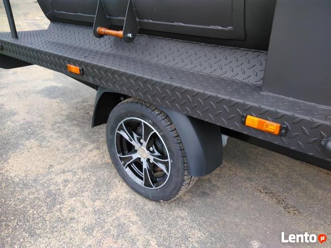 grill smoker trailer bbq grill na przyczepie Texas 4 XXL