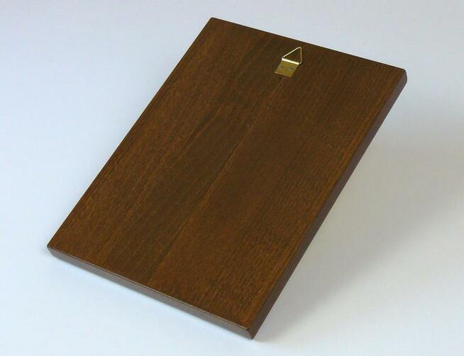 dyplom okolicznościowy pamiątkowy na drewnianym podkładzie