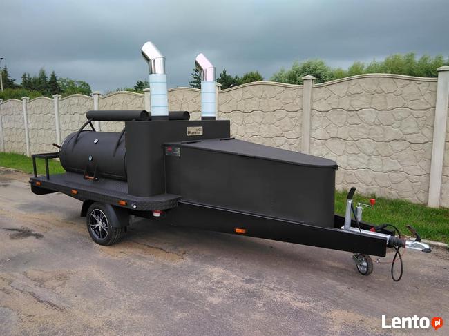 grill smoker trailer bbq grill na przyczepie Texas 4 XXL