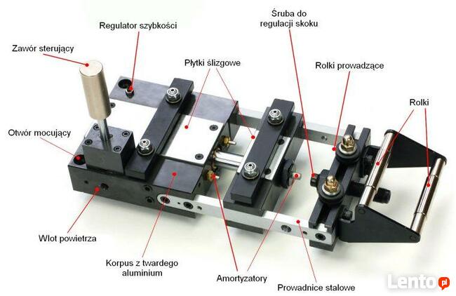 Podajniki pneumatyczne A1010 do prasy mimośrodowej