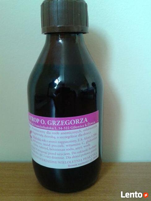 Syrop Ojca Grzegorza Sroki 150ml WYSYŁKA DO 24 H !