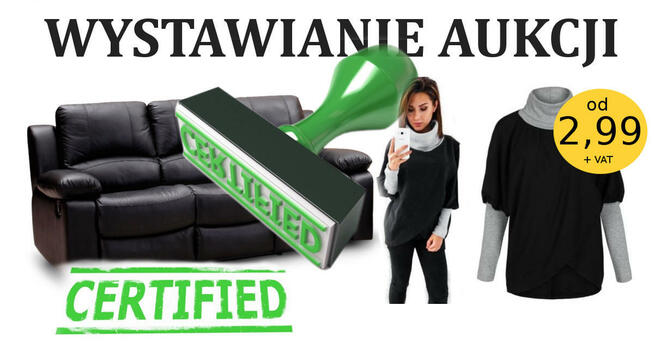 Wystawianie aukcji na serwisy internetowe eBay Allegro Amazo