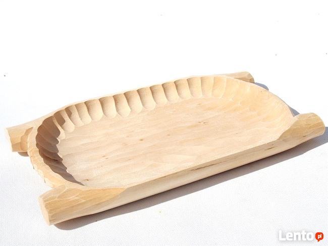 DREWNIANE KORYTKO taca niecka dzieża 60 x 27,5 cm