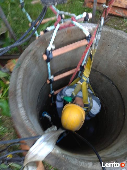 czyszczenie studni kraków, montaż pomp,