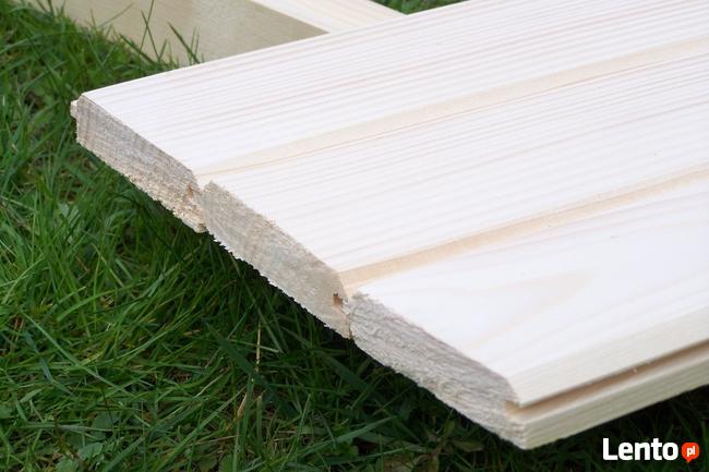 DESKA ELEWACYJNA PÓŁOKRĄGŁA Imitacja Bala - Boazeria, Podb