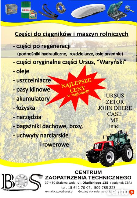 Części rolnicze