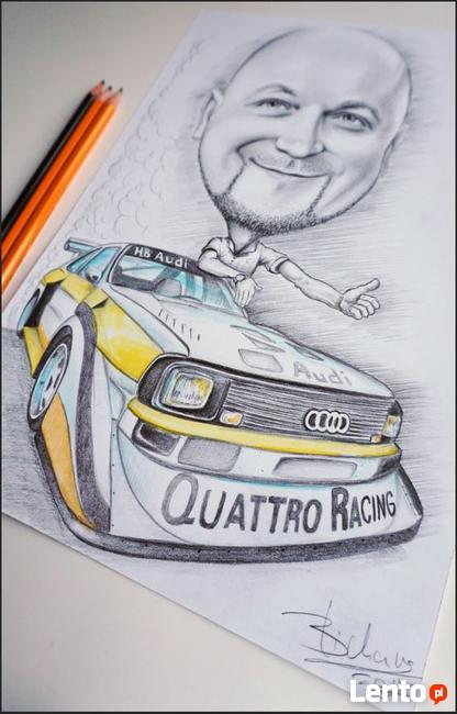 Portrety karykatura rysunki grafiki karykatury portret obraz