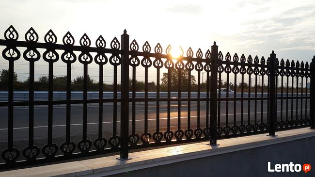 Ogrodzenia, balustrady modułowe z plastiku