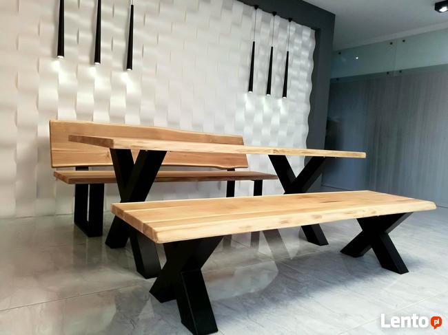 Meble dębowe ,drewniane,stół,ławka,ogrodowe