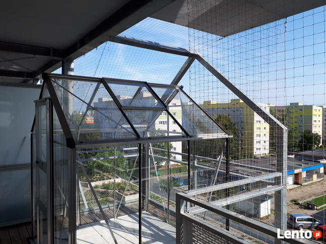 Siatka dla kota, siatka balkonowa