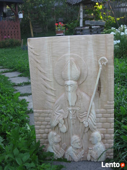 rzeżby drewniane
