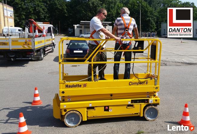 KURS NA ZWYŻKI NOŻYCOWE PODNOŚNIKI KOSZOWE