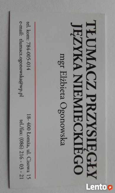 Niemiecki tłumaczenia i nauka języka - Łomża Tanio