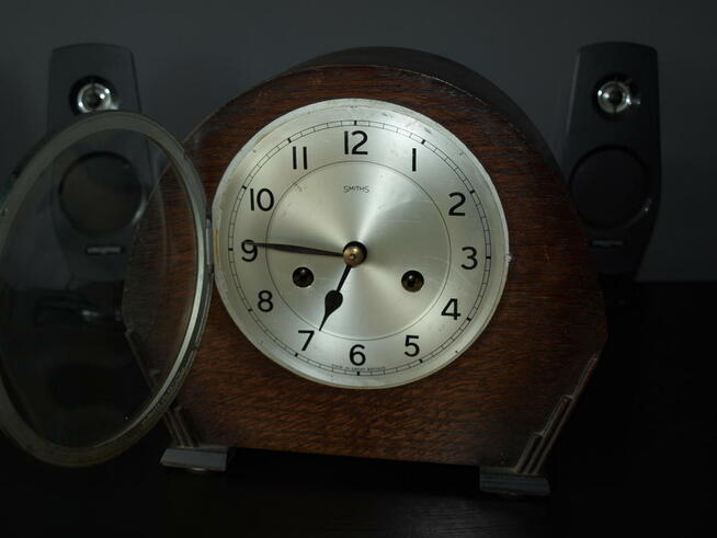 Stary angielski zegar kominkowy SMITHS