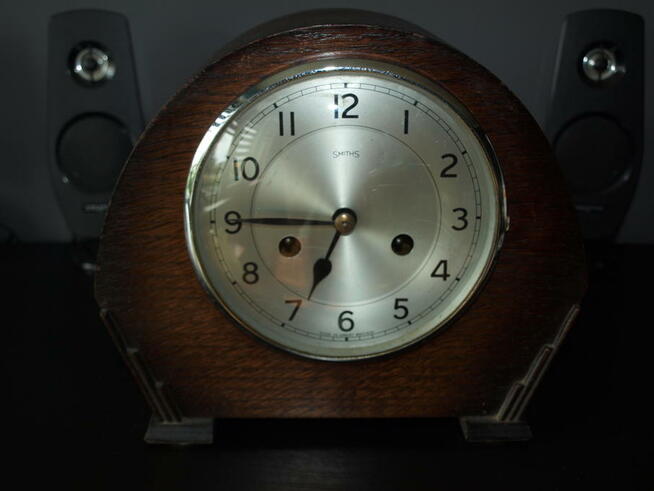 Stary angielski zegar kominkowy SMITHS