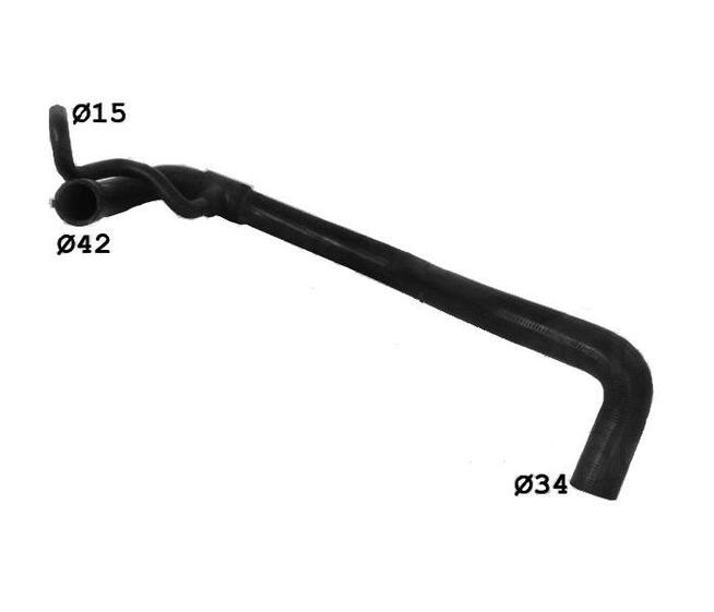 DOLNY przewód wąż gumowy chłodnicy RURA Boxer Jumper 2.5 D