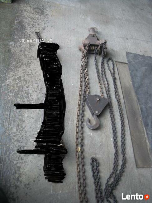 Sprzedam wyciągarkę ręczną łańcuchową