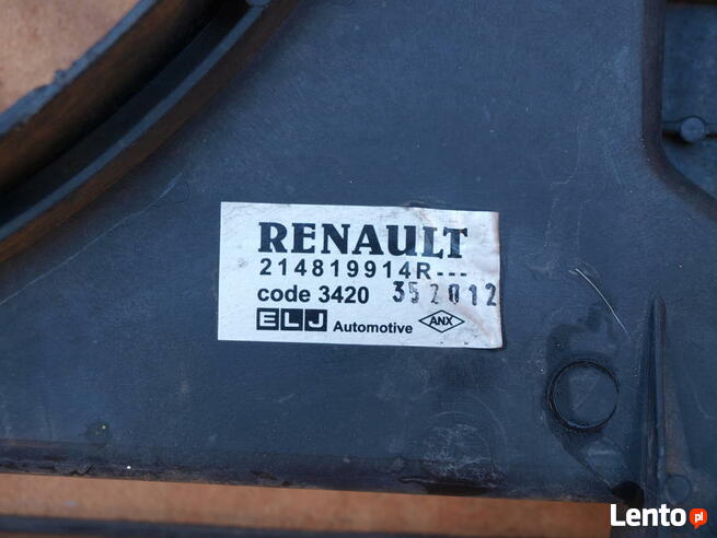 Dacia Duster wentylator chłodnicy 2010 - 2017r