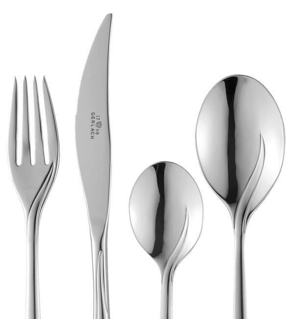 Sztućce Gerlach Flames 03 połysk 68szt w walizce