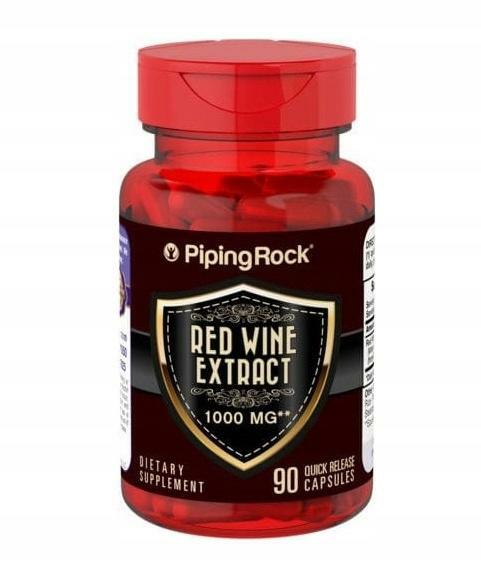 Ekstrakt z Czerwonego Wina Red Wine Extract USA 90 tabletek