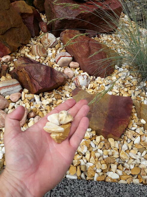 Kamień ogrodowy żwir grys otoczaki tłuczeń kliniec