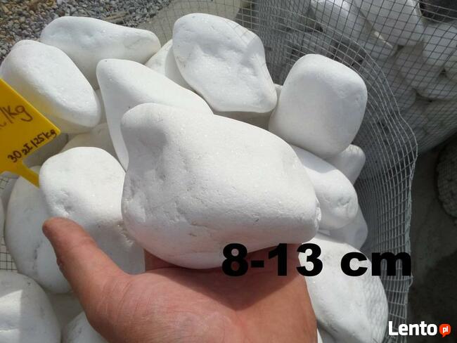 Otoczak kamień WHITE ANGEL thassos gercki HURTOWNIA KAMIENIA